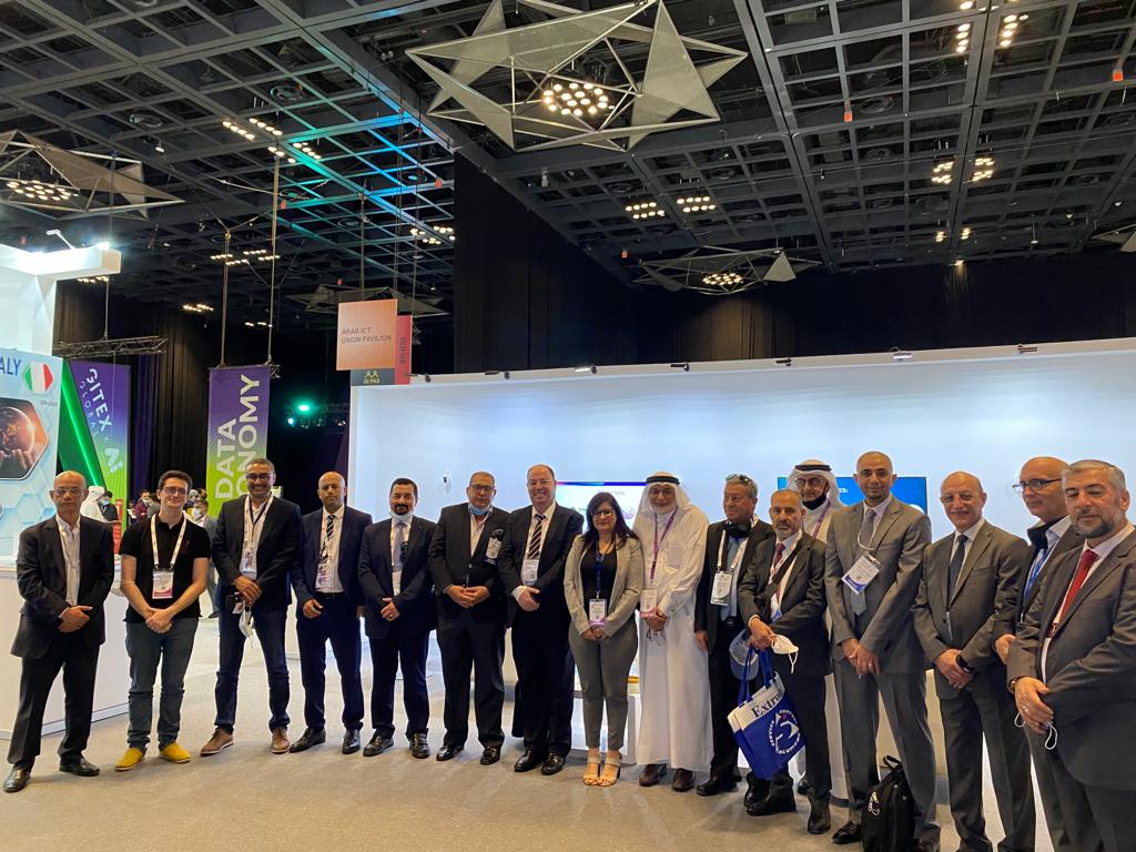 Jordanian ICT delegation at GITEX