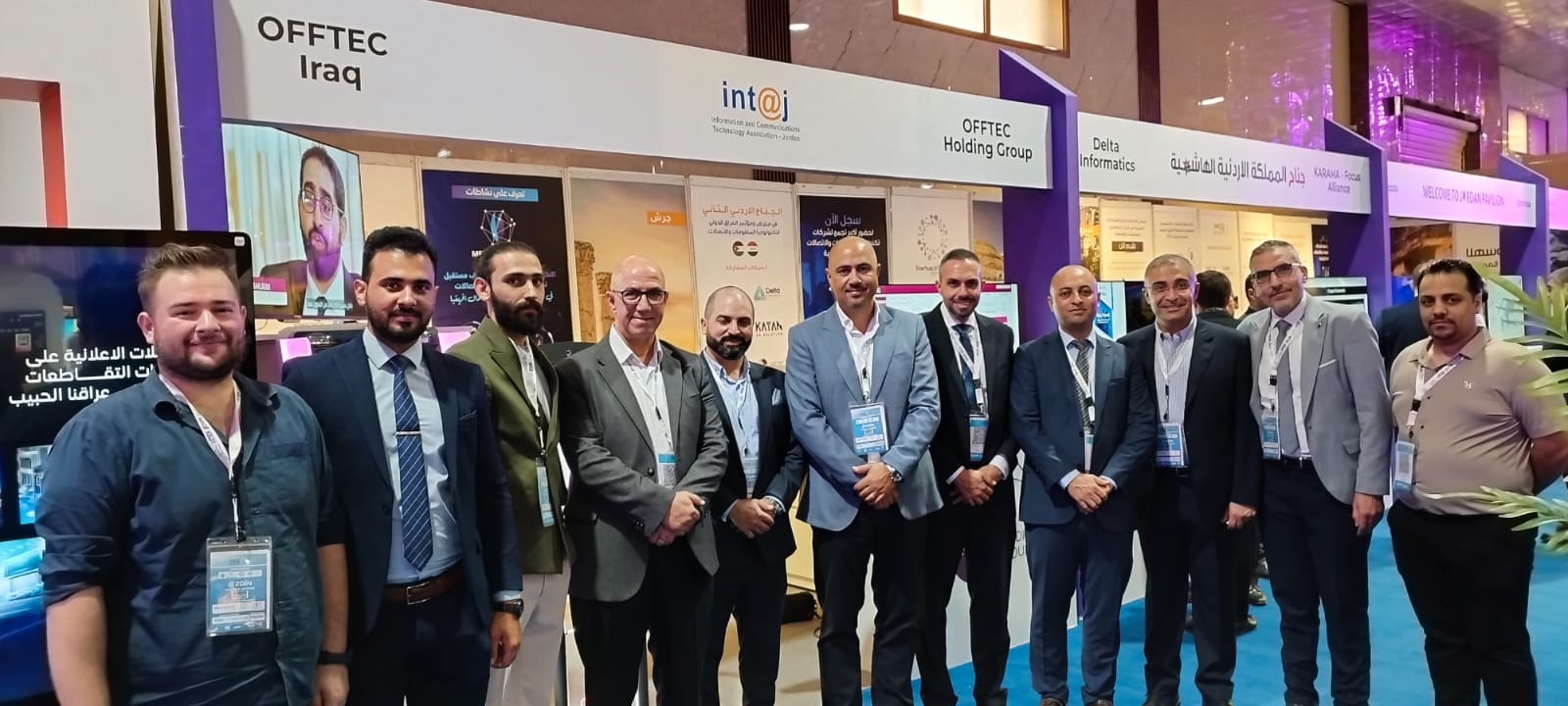 Jordan pavilion at ITEX 2024